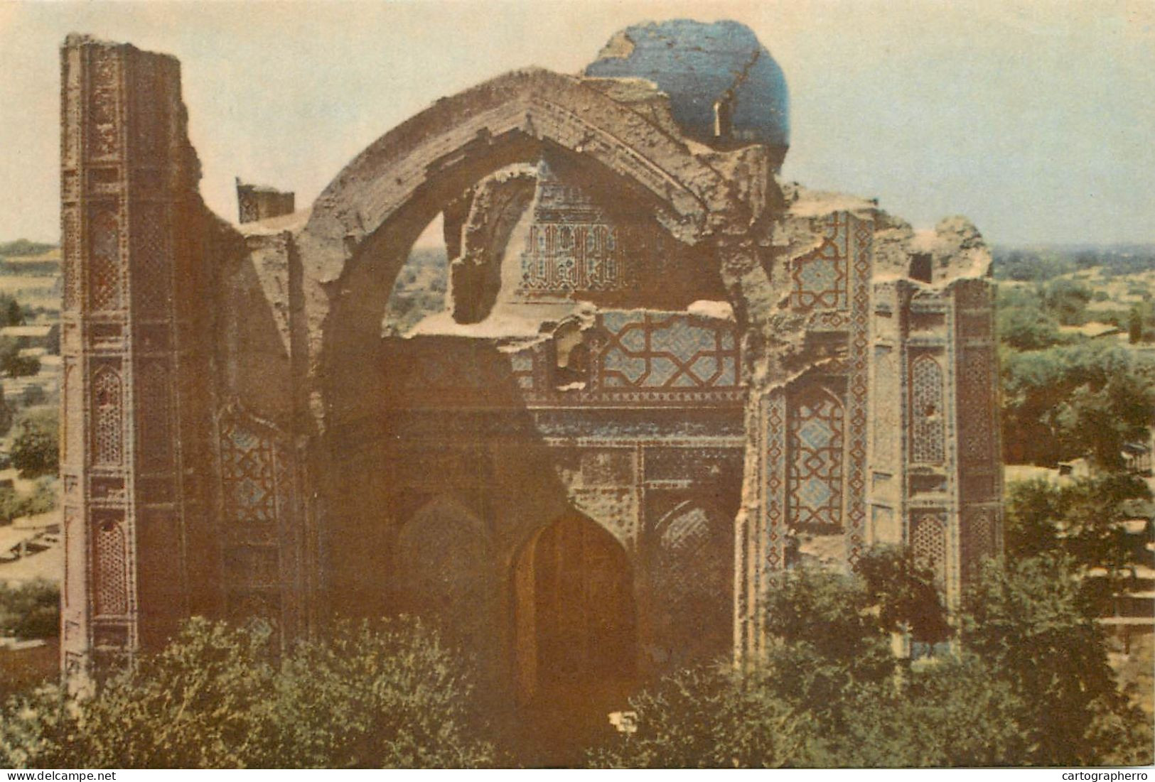 Uzbekistan Architecture CAMAPKAHA - Samarkand Mosque Ruins - Ouzbékistan