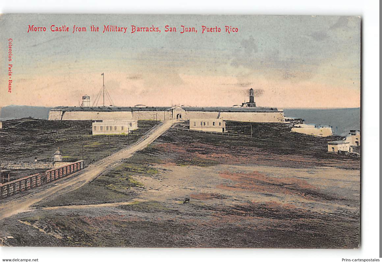 CPA Puerto Rico Morro Castle From Military Barracks San Juan - Puerto Rico