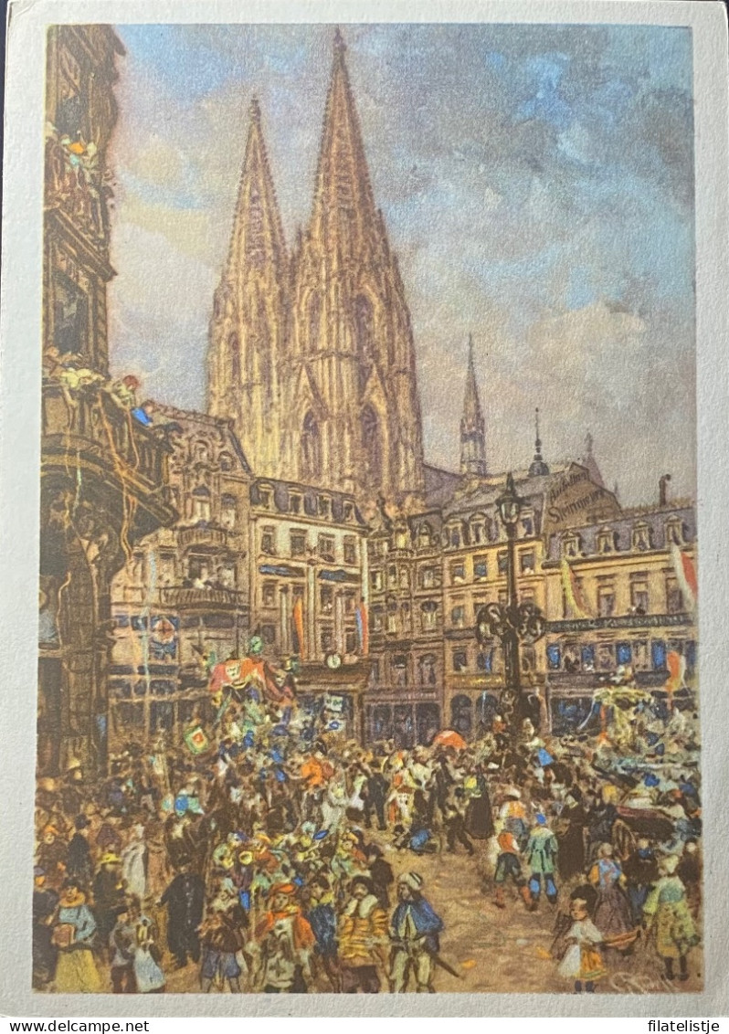 Duitse Rijk Briefkaart Carnaval Koln - Carnets