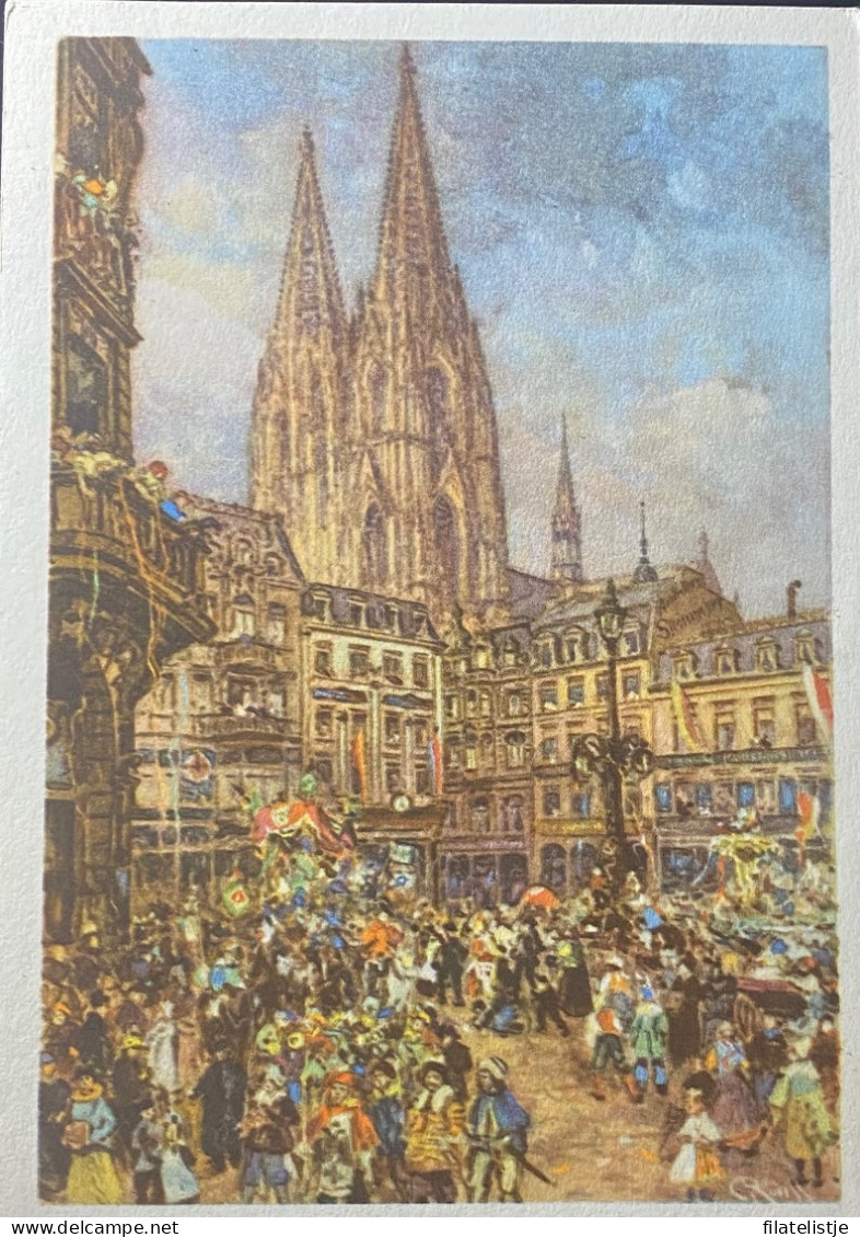 Duitse Rijk Briefkaart Carnaval Koln - Cuadernillos