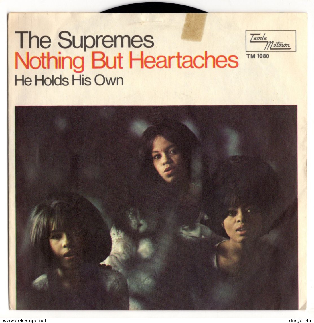 The SUPREMES : Nothing But Heartaches - Tamla Motown TM 1080 - Allemagne - AA1 - Soul - R&B