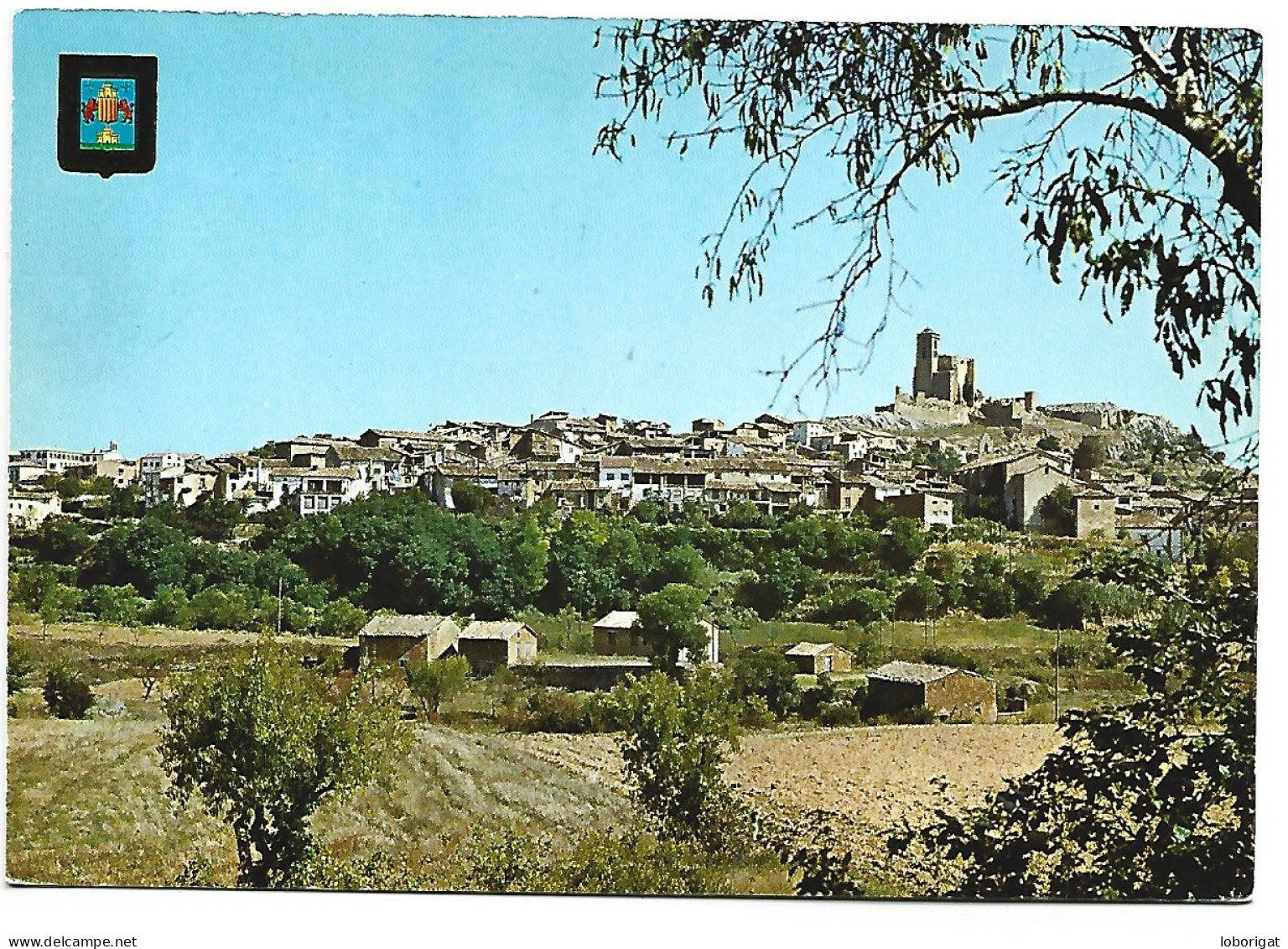 VISTA GENERAL / GENERAL VIEW.- BENABARRE - HUESCA.- ( ESPAÑA ) - Huesca