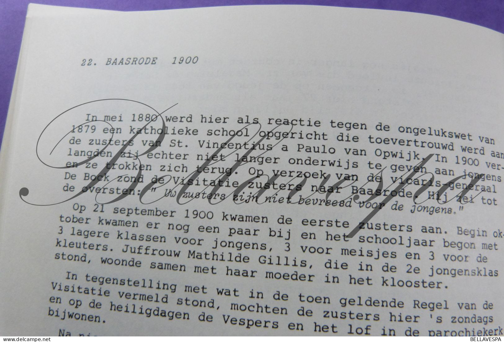 O.L.Vrouw-Visitatie Gent 1669-1884 Geschiedenis genealogie   A. Vanmaldegem 32 bijhuizen Belgie en o.m. Congo