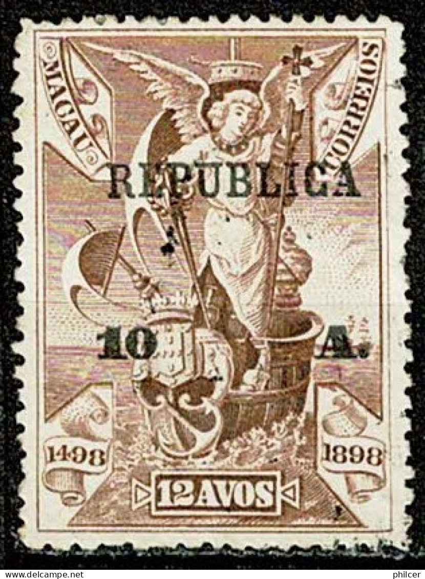 Macau, 1913, # 207, Used - Gebraucht