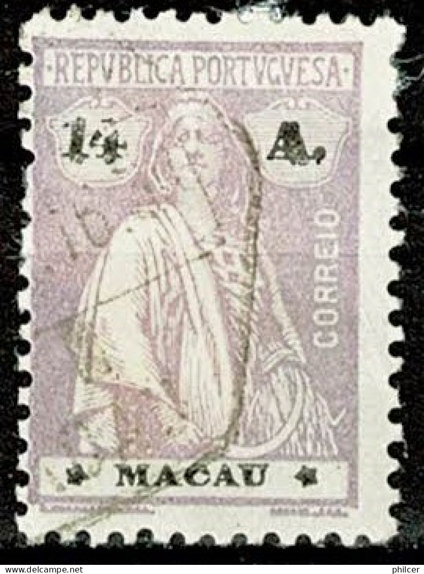 Macau, 1924, # 251, Used - Gebruikt