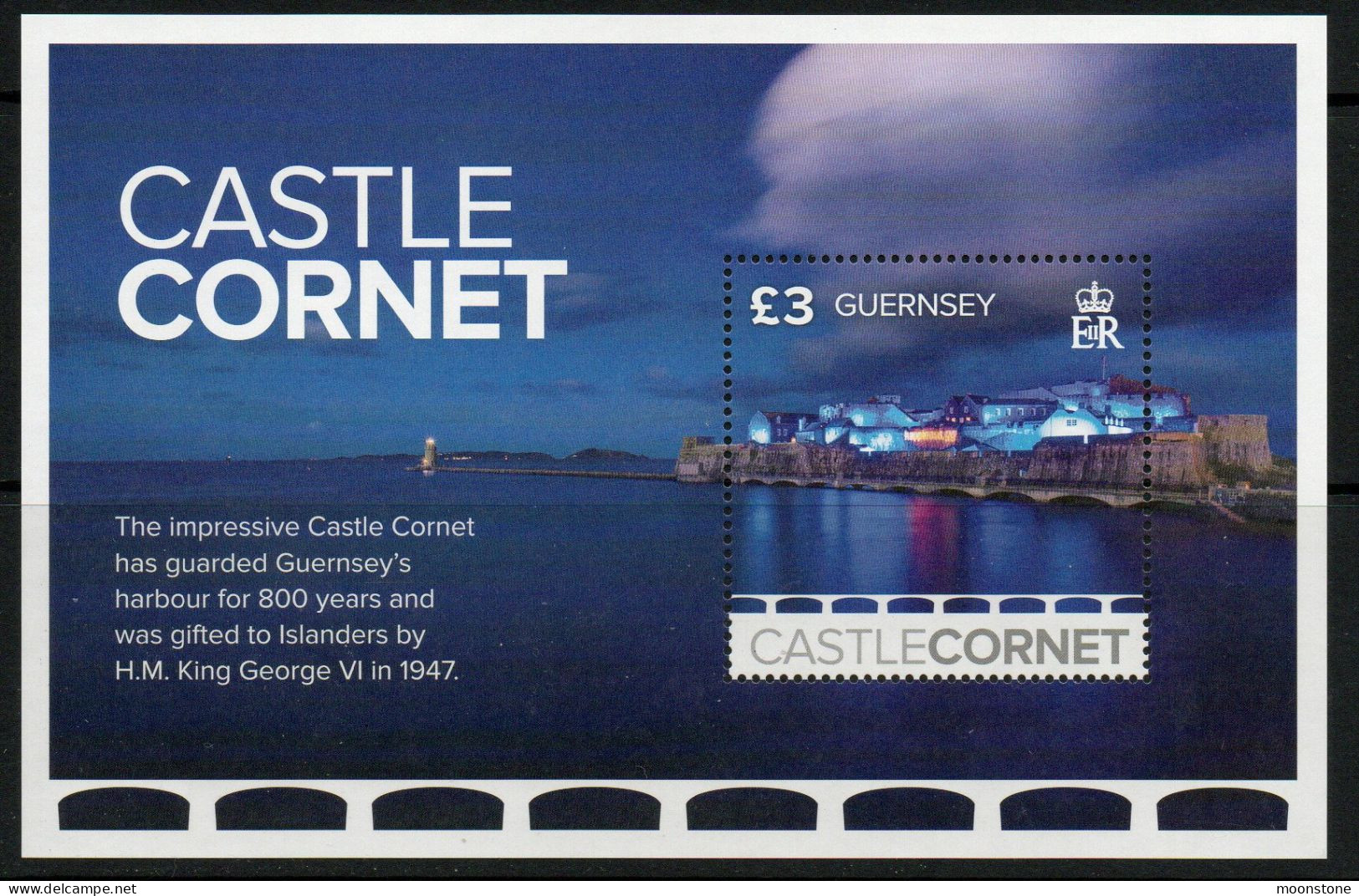 Guernsey 2017 Europa Castle Cornet Lighthouse MS, MNH , SG 1663 - Guernesey
