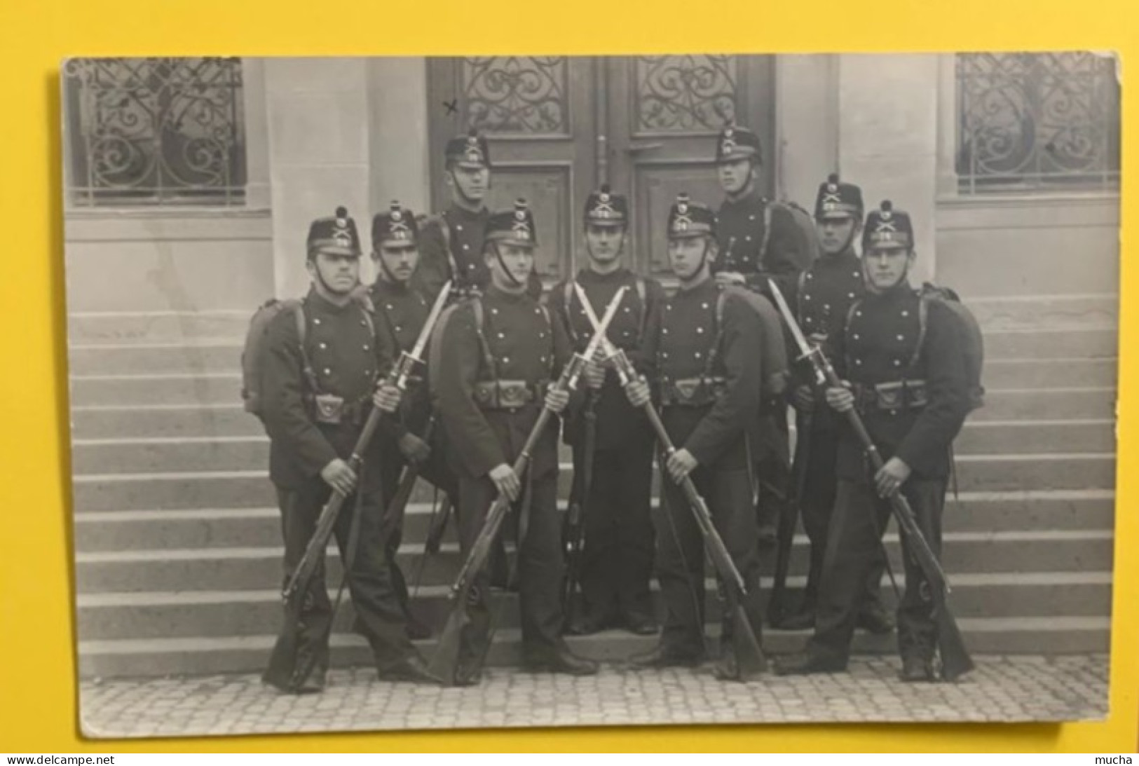 19542 - Militaire Groupe De Soldats Compagnie 74 Arbon 4.05.1916 - Arbon