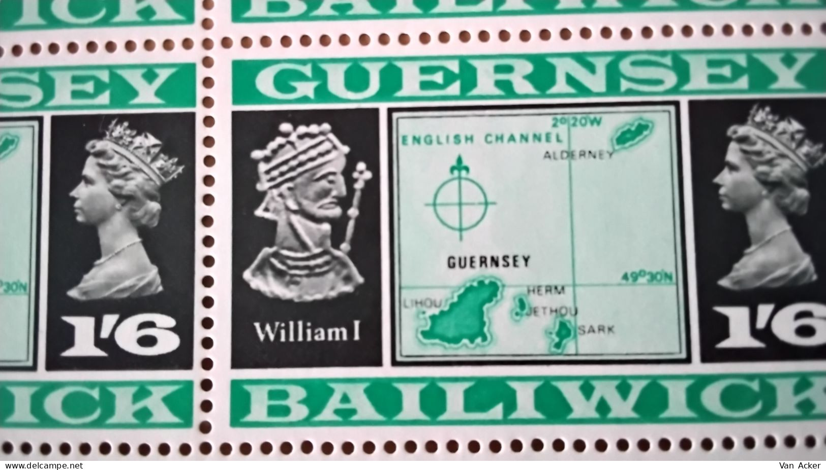 Guernsey Mi.18 II ** ( Sheet). - Guernesey