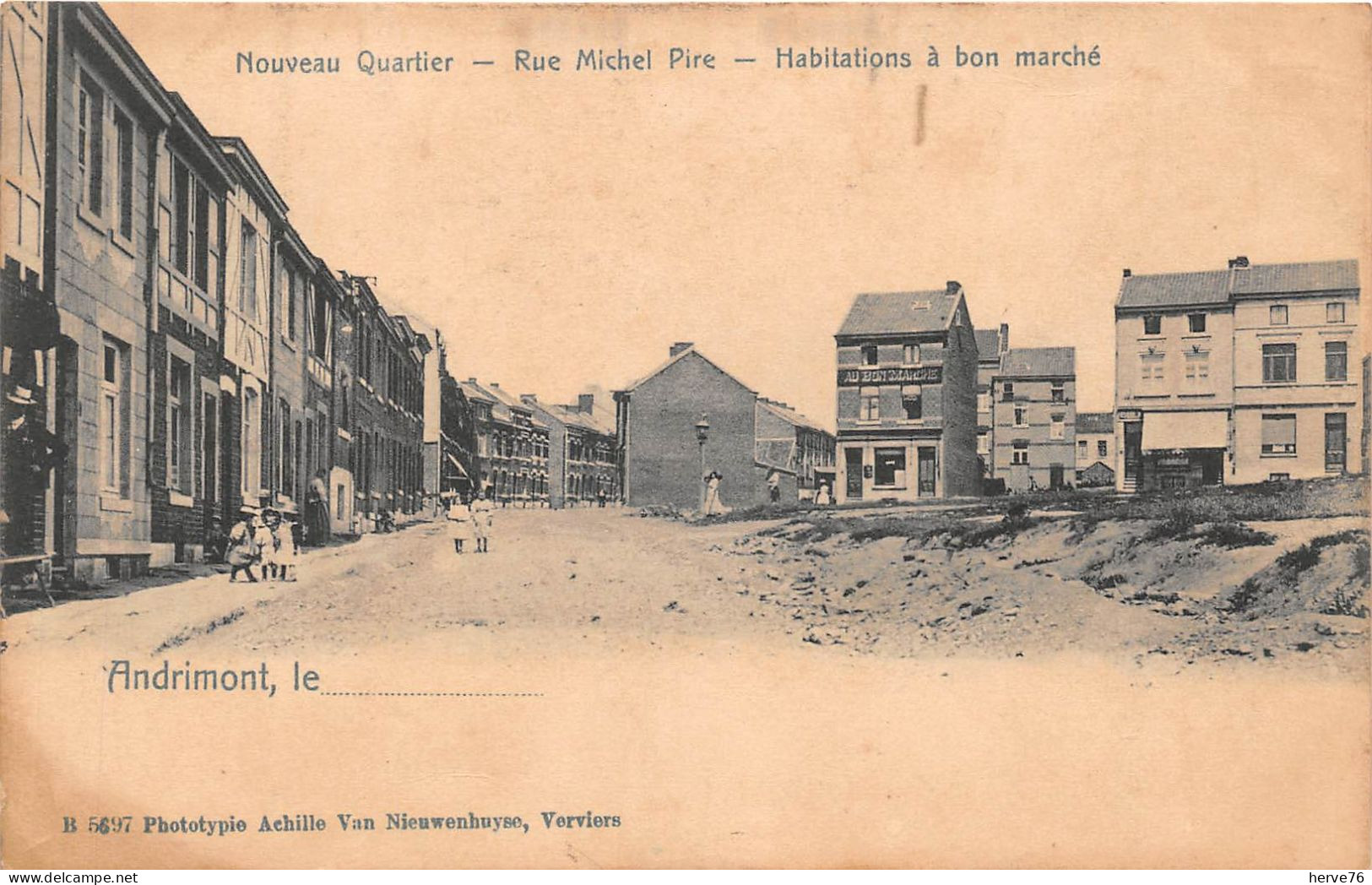 BELGIQUE - ANDRIMONT - Nouveau Quartier - Rue Michel Pire - Habitations à Bon Marché - Dison