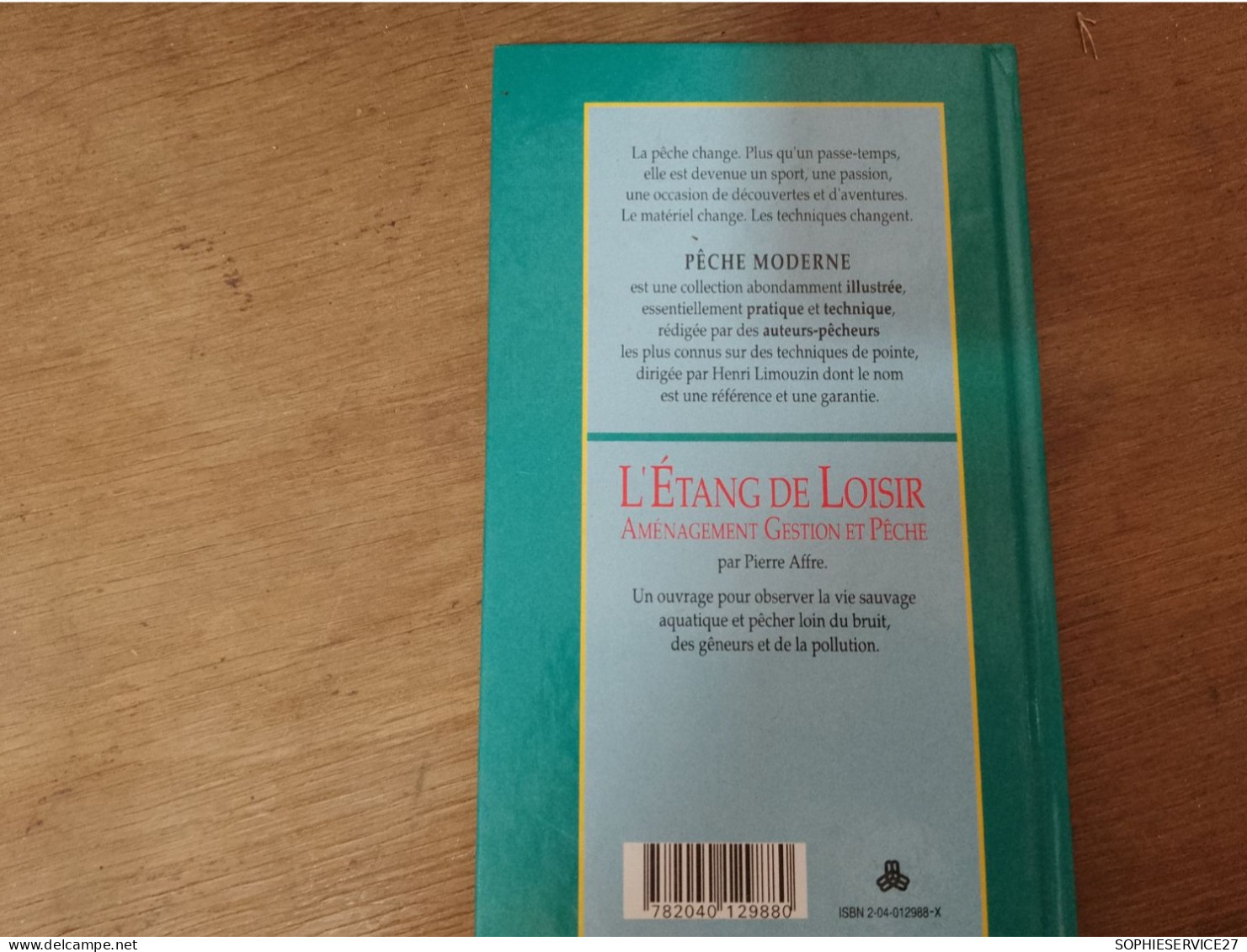 135 //  L'ETANG DE LOISIR / AMENAGEMENT GESTION ET PECHE  1990    144 PAGES - Chasse/Pêche