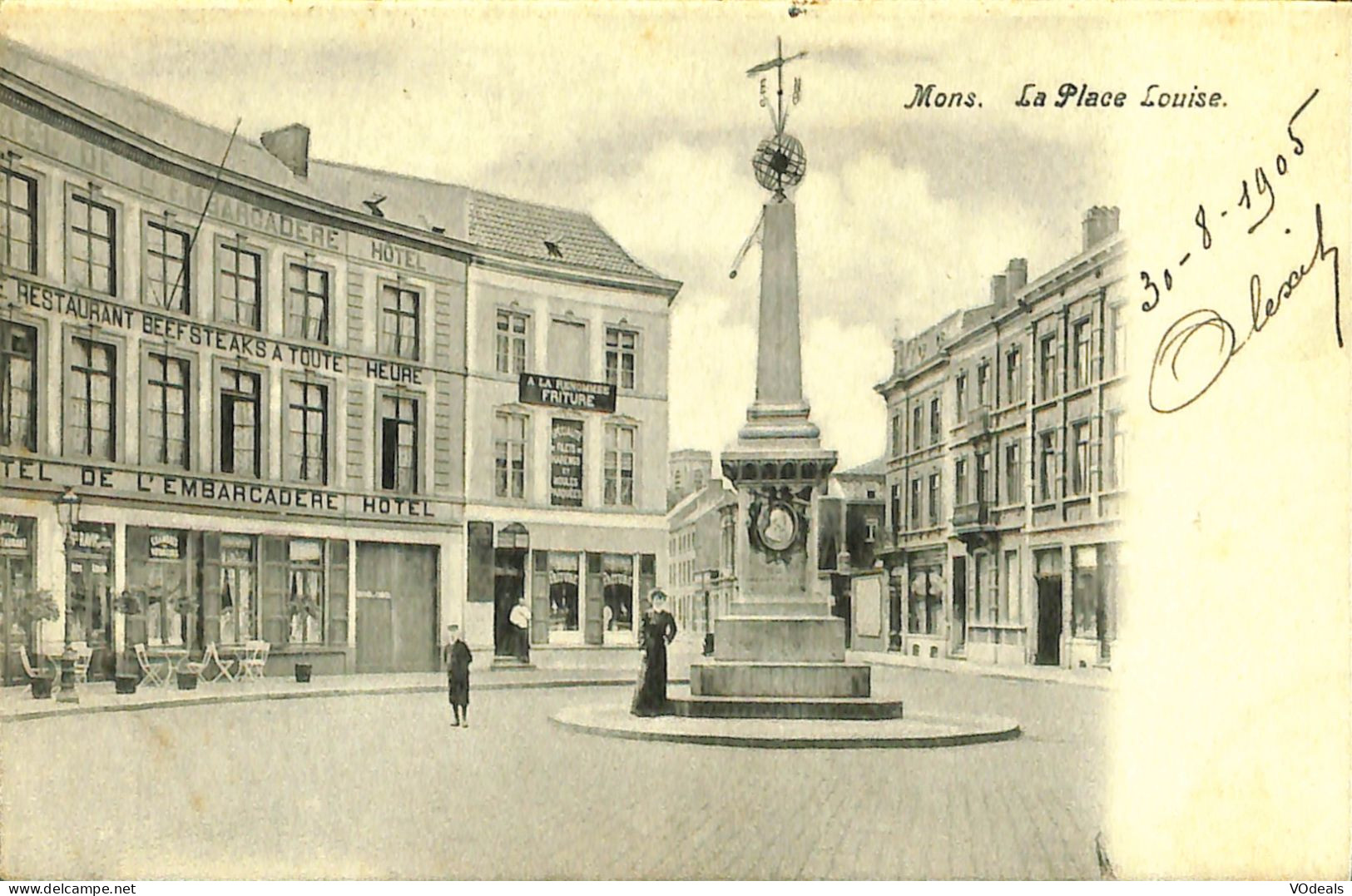 Belgique - Hainaut - Mons - La Place Louise - Mons