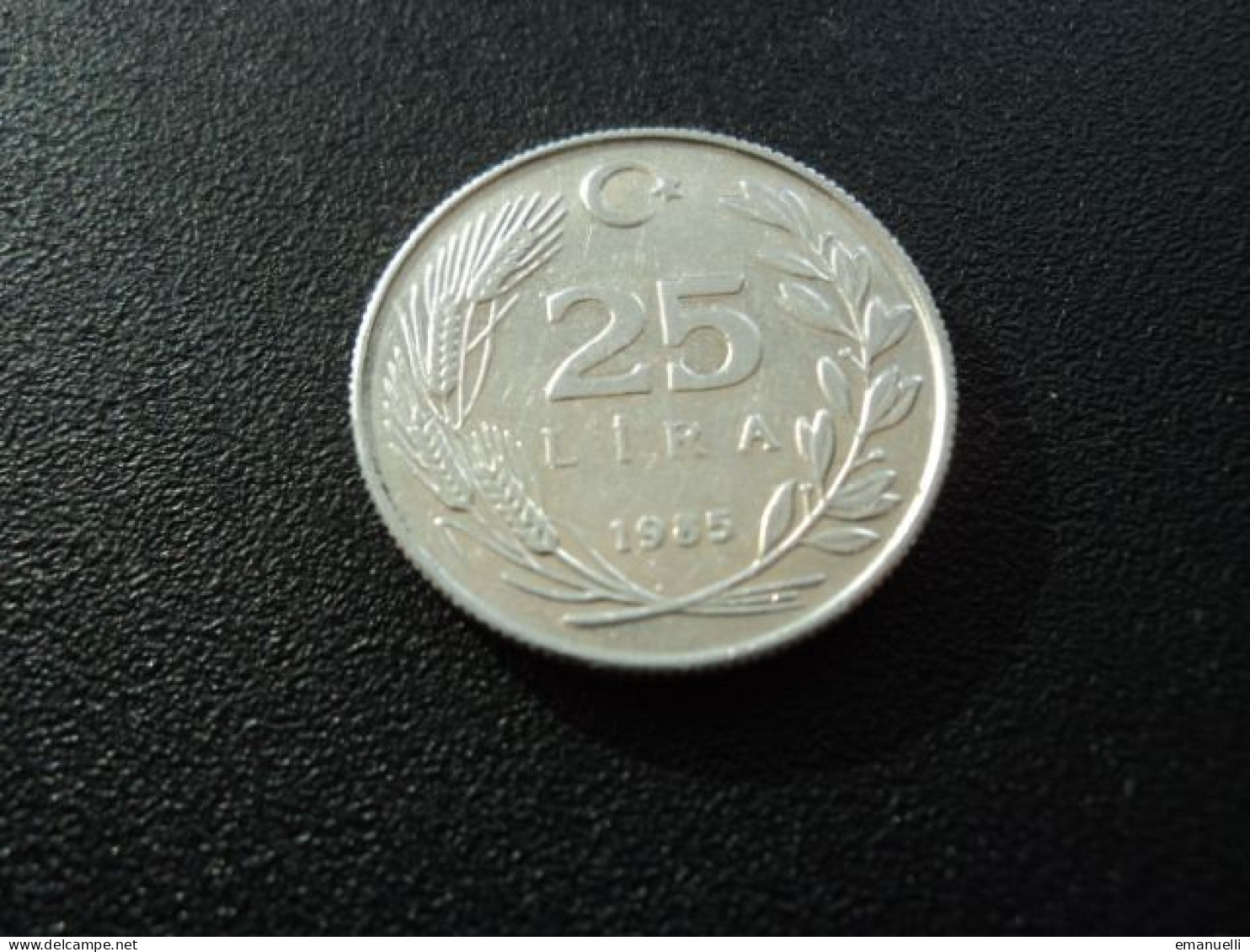 RÉPUBLIQUE DE TURQUIE * : 25 LIRA   1985   KM 975     SUP ** - Turkije