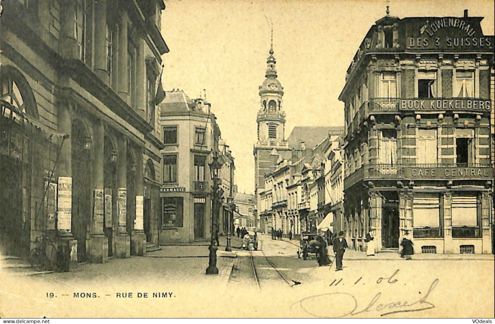 Belgique - Hainaut - Mons - Rue De Nimy - Mons