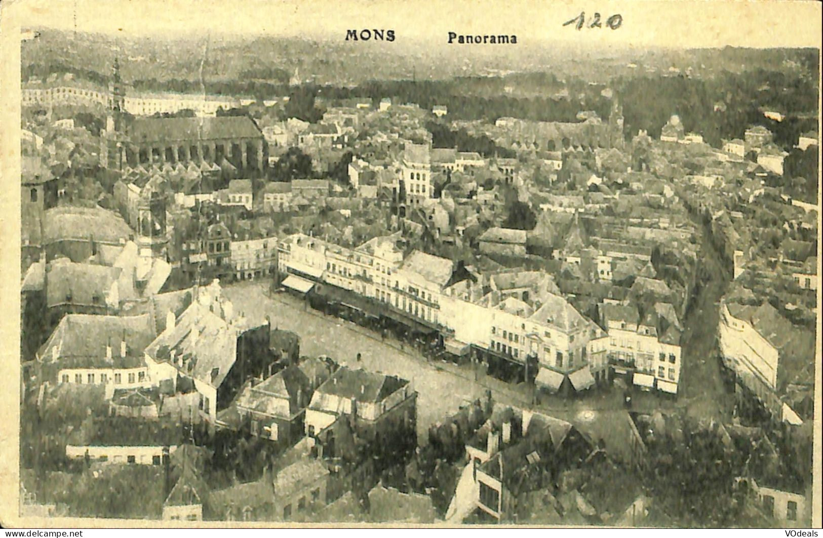 Belgique - Hainaut - Mons - Panorama - Mons