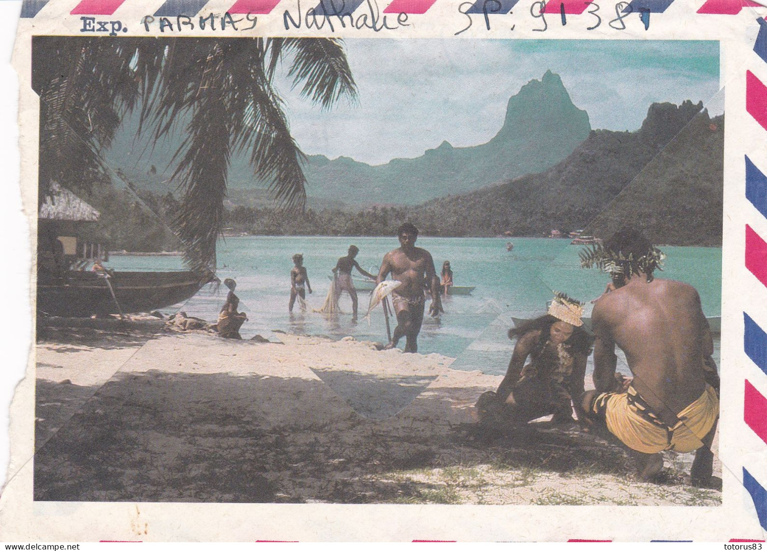 Enveloppe Tahiti Papeete 1983 - Tahití