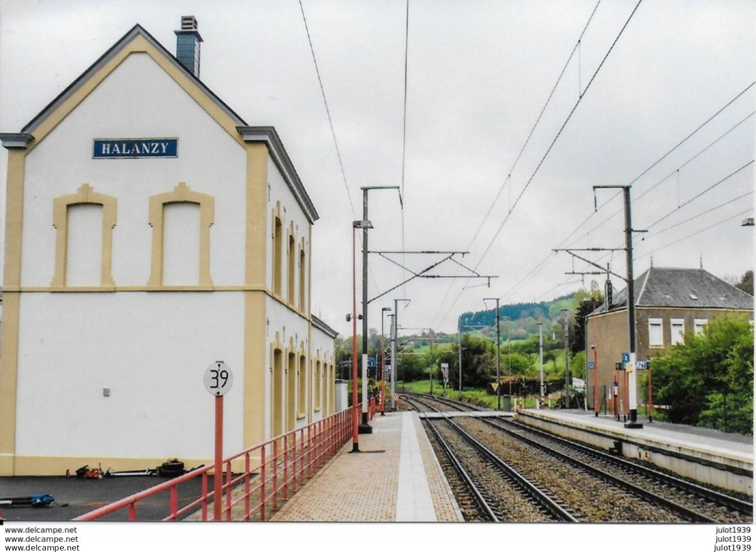 HALANZY ..-- 3 Cartes Différentes De La GARE Et Environs . - Aubange