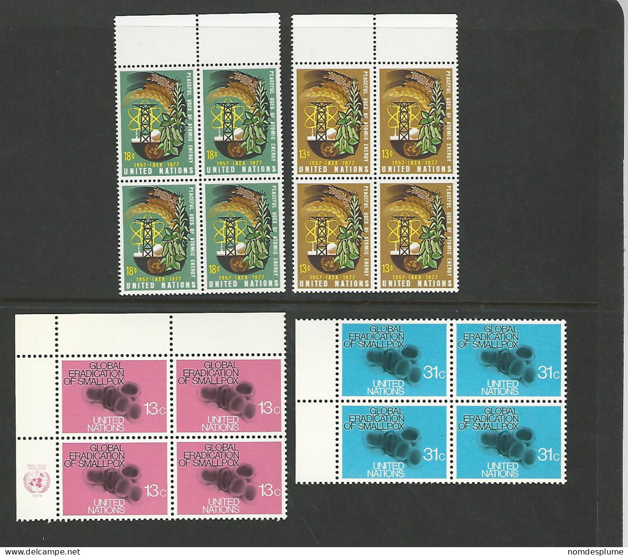 53913 ) Collection United Nations Block - Verzamelingen & Reeksen