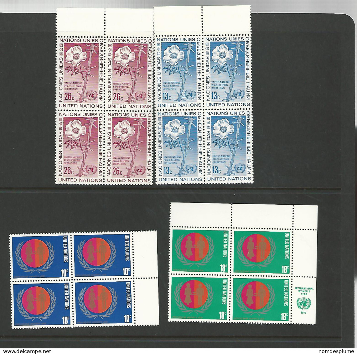 53931 ) Collection United Nations Block - Collections, Lots & Series