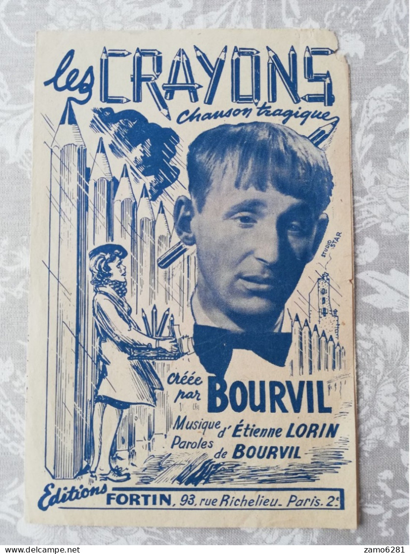 Partitions de chansons de Bourvil