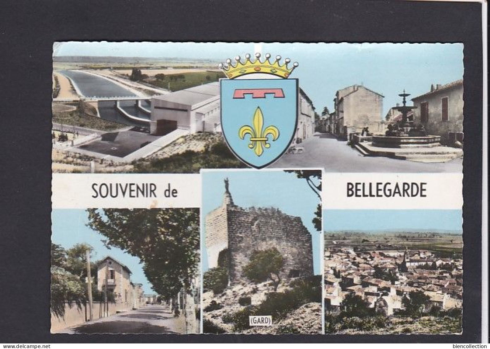 Gard; Bellegarde , Carte Multivue - Bellegarde