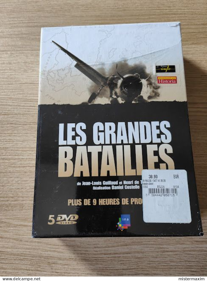 Coffret DVD : Les Grandes Batailles (1) - Storia