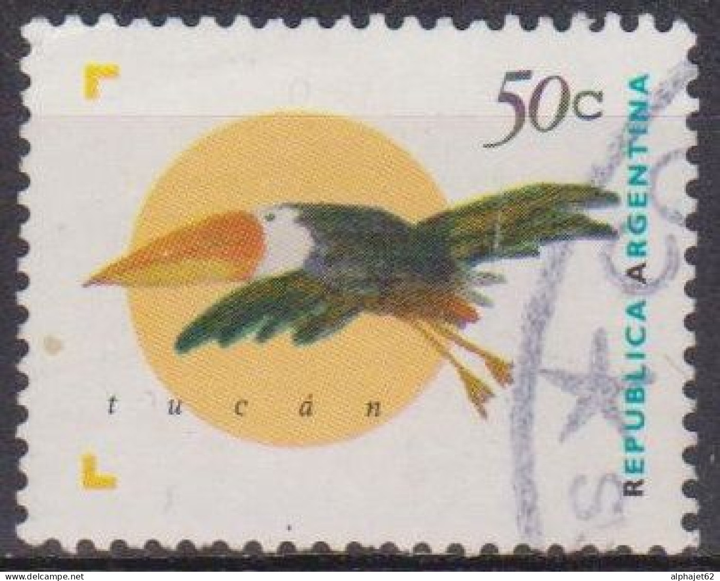 Toucan - ARGENTINE - Faune, Oiseaux - N° 1880 - 1995 - Usati