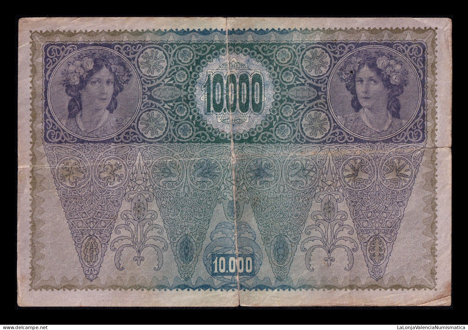 Austria 10000 Kronen 1918 (1919) Pick 65 - Oesterreich