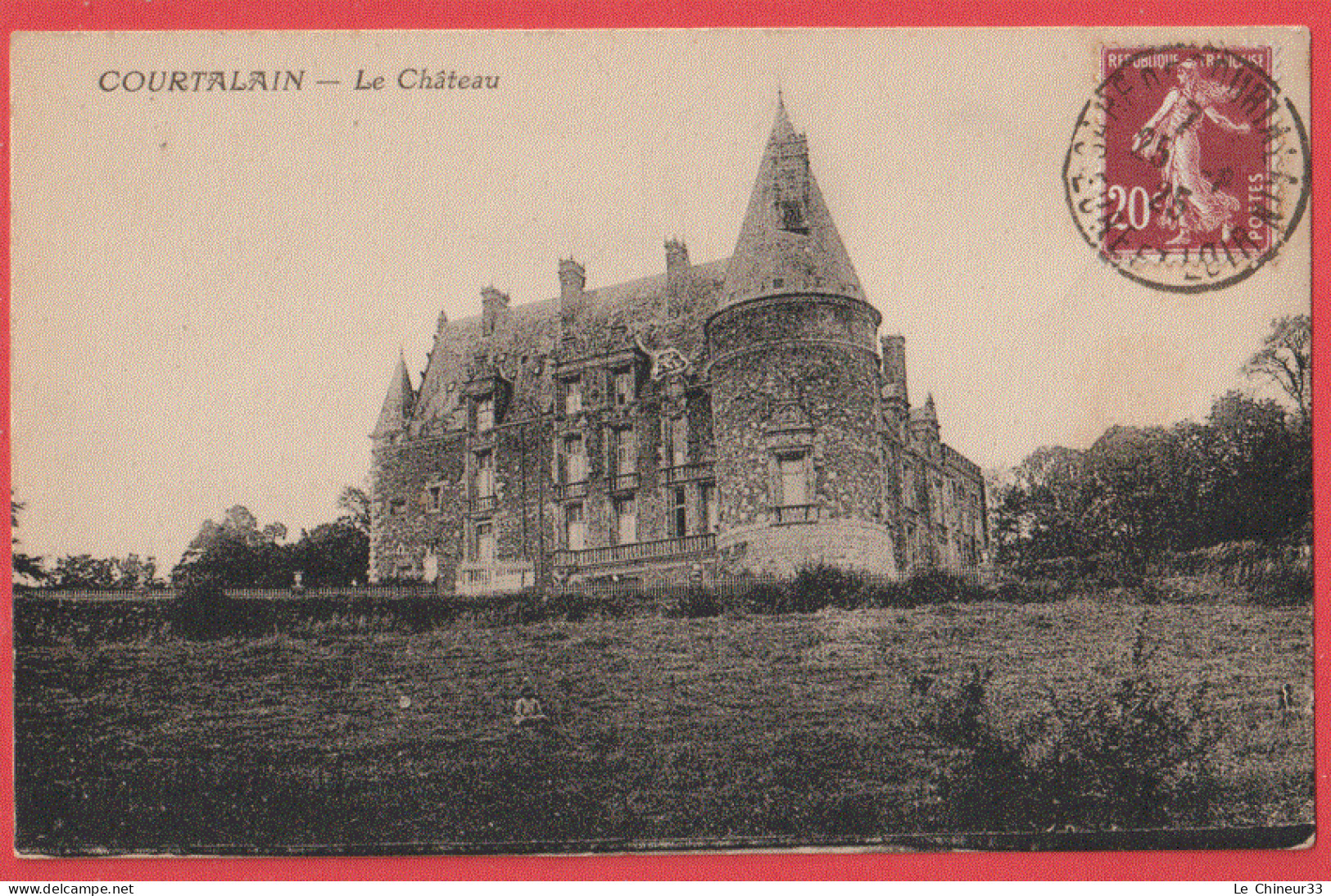 28 - COURTALAIN---Le Chateau - Courtalain