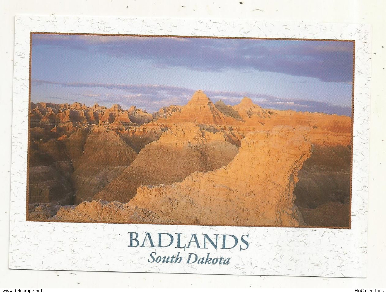 Cp, Etats Unis, SD, South Dakota, Badlands, Vierge, Photo S. Vasapoli - Autres & Non Classés