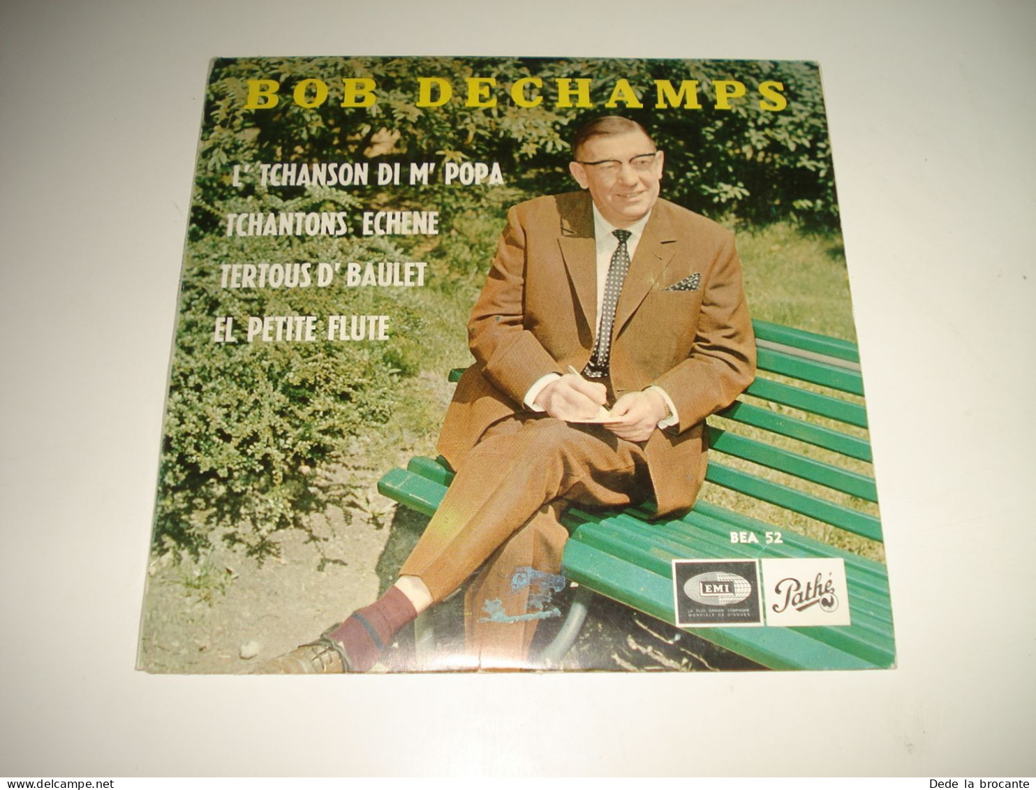 B11 /  Lot 6 X 45 Tours  EP - Bob Dechamps - Humoriste - Dialecte Wallon - Humor, Cabaret