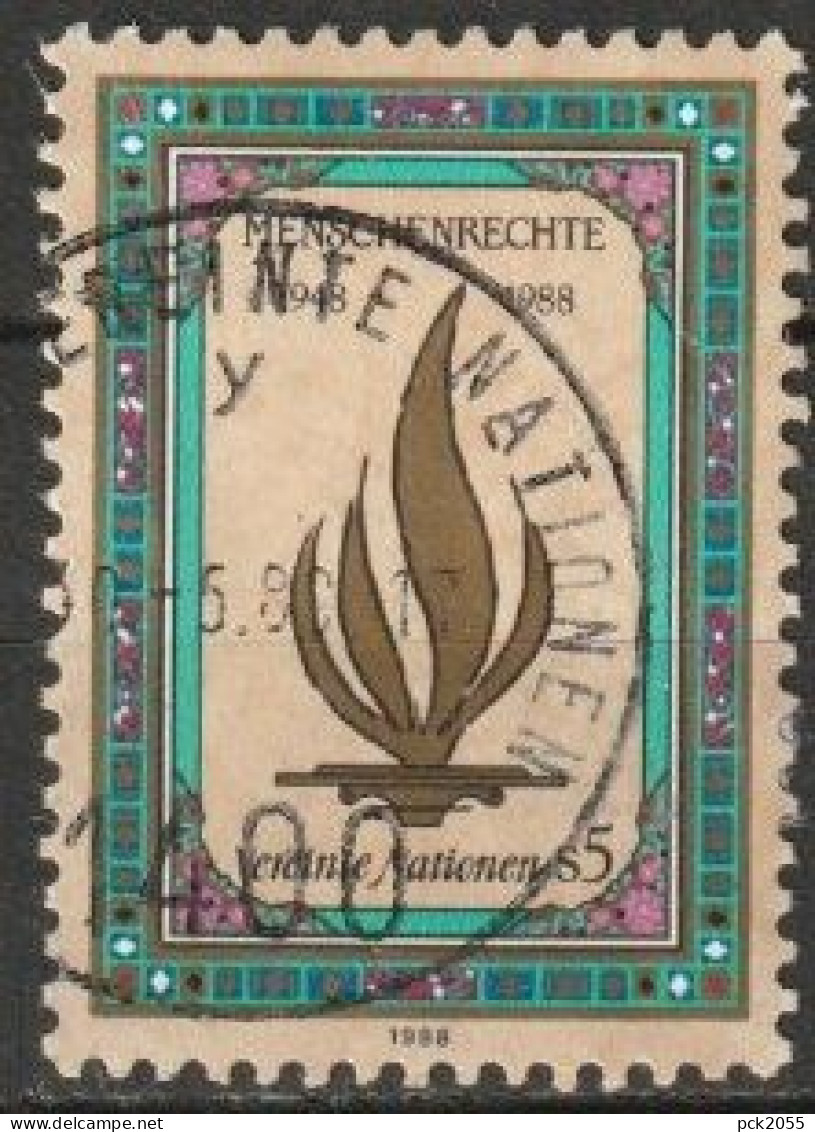 UNO Wien 1988 MiNr.87 Gest. 40.Jahrestag Erklärung Der Menschenrechte ( 2595) - Used Stamps