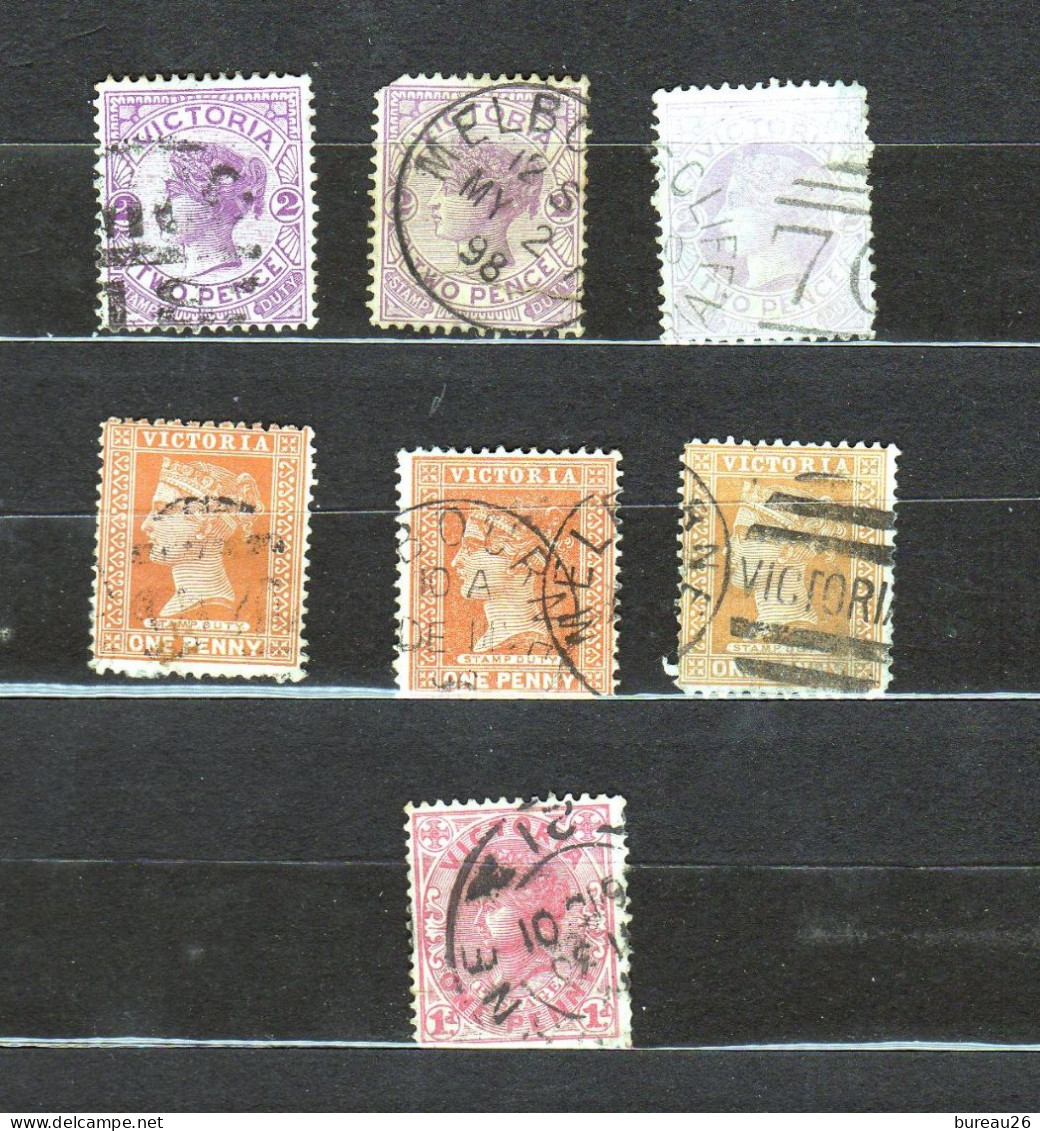 VICTORIA LOT 1 - Used Stamps