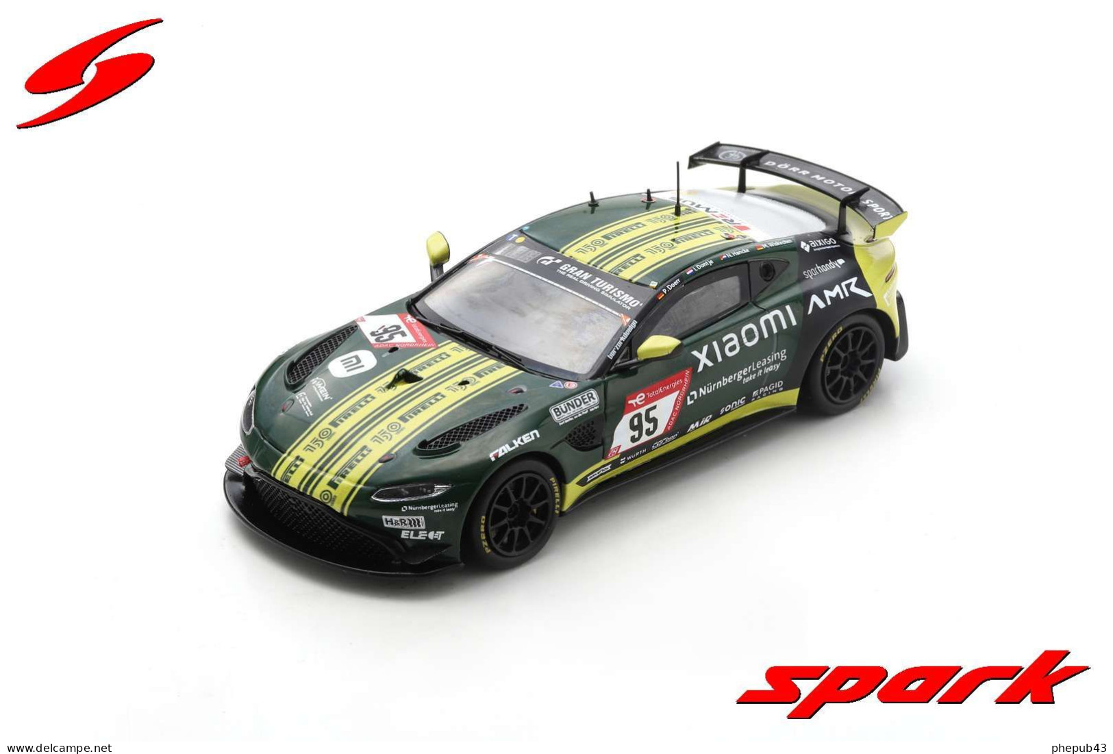 Aston Martin Vantage AMR GT4 - Dörr Motorsport - 1s SP 8T Cl. 24H Nürburgring 2022 #95 - Dörr/Hancke/Wiskirchen - Spark - Spark