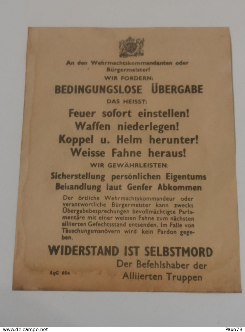 Propaganda WW2 - Documentos