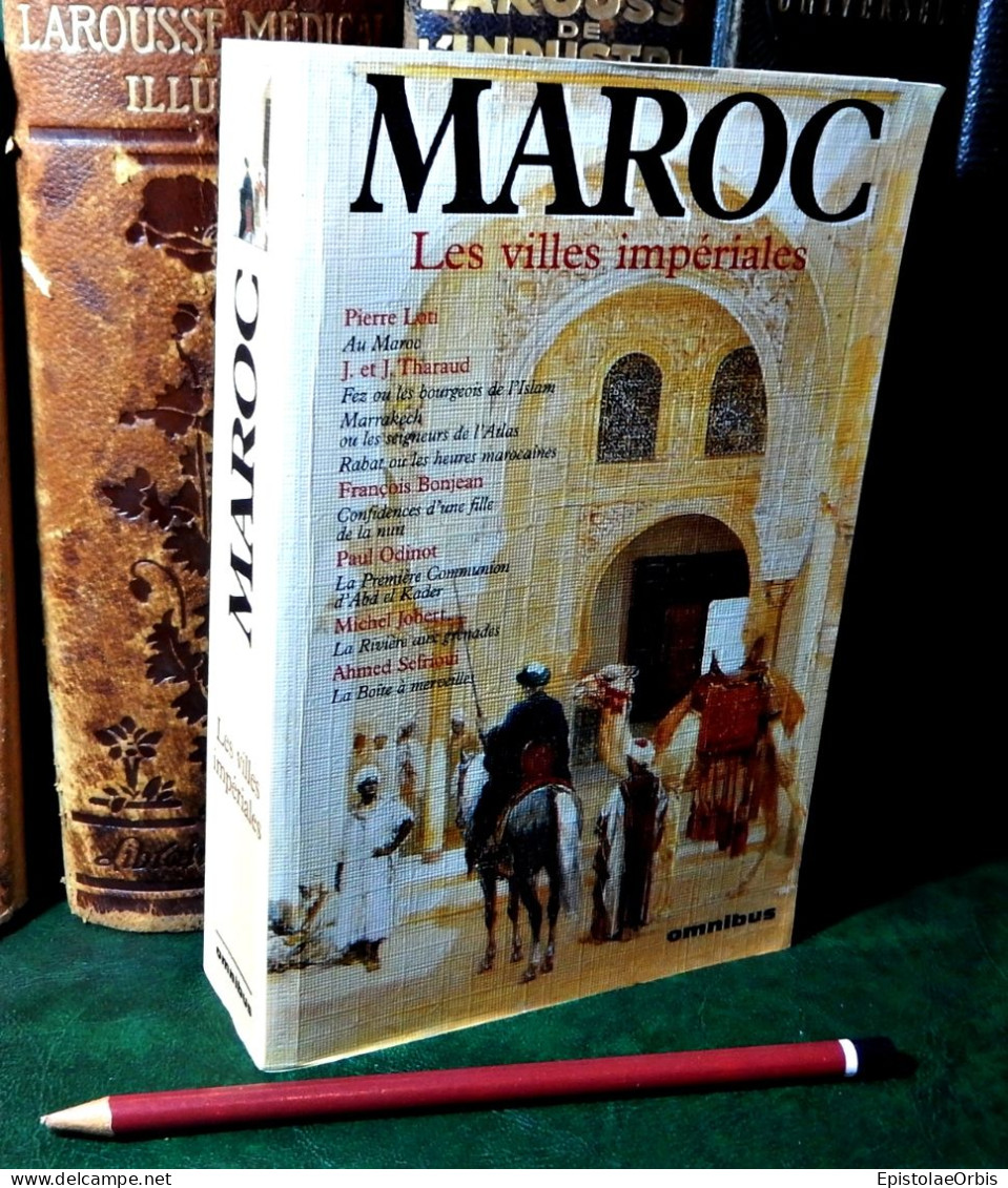 LOT 8 LIVRES DIFFERENT / MAROC LES VILLES IMPERIALES...EDITION OMNIBUS 1996 - Lots De Plusieurs Livres