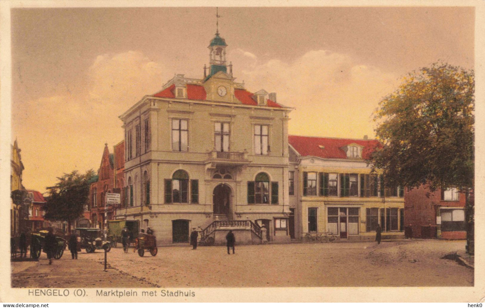 Hengelo Marktplein Met Stadhuis K6049 - Hengelo (Ov)