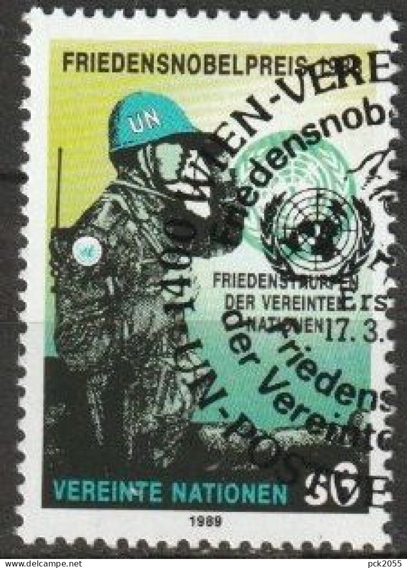 UNO Wien 1989 MiNr.91  O Gest Verleihung Des Friedensnobelpreises An Die UNO Friedenstruppen ( 2673 ) - Usados