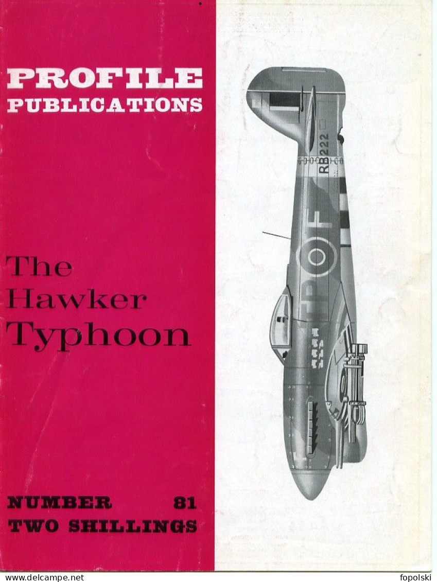 Profile Publications  Numéro 81 Hawker Typhoon - Aviation