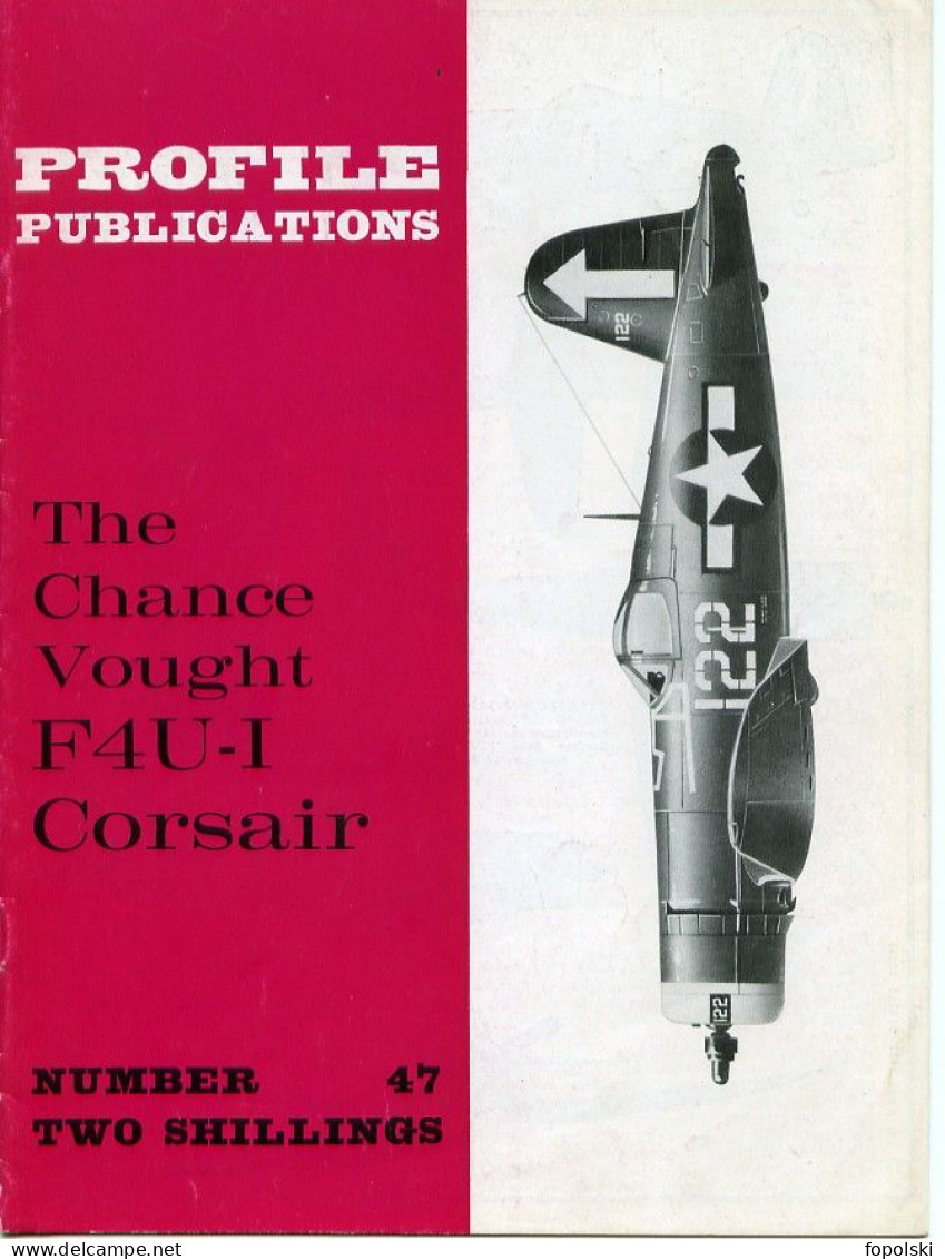 Profile Publications  Numéro 47 Chance Vought F4U-I Corsair - Aviation