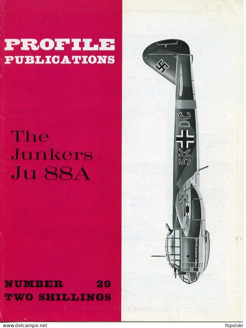 Profile Publications  Numéro 29 Junkers JU88A - Aviation