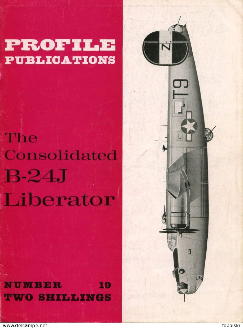 Profile Publications  Numéro 19 Consolidated B24J Liberator - Aviation