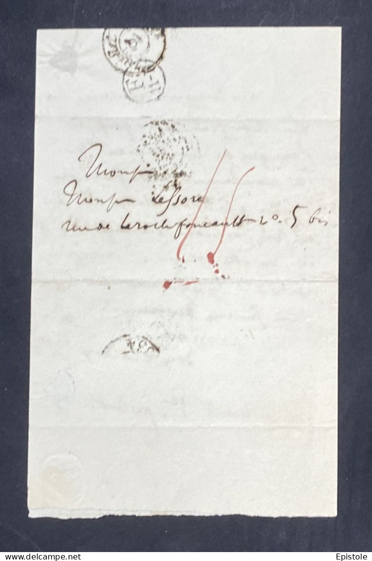 Eugène DELACROIX – Lettre Autographe Signée – Tableau «Femmes D’Alger Dans Leur Appartement» - Painters & Sculptors