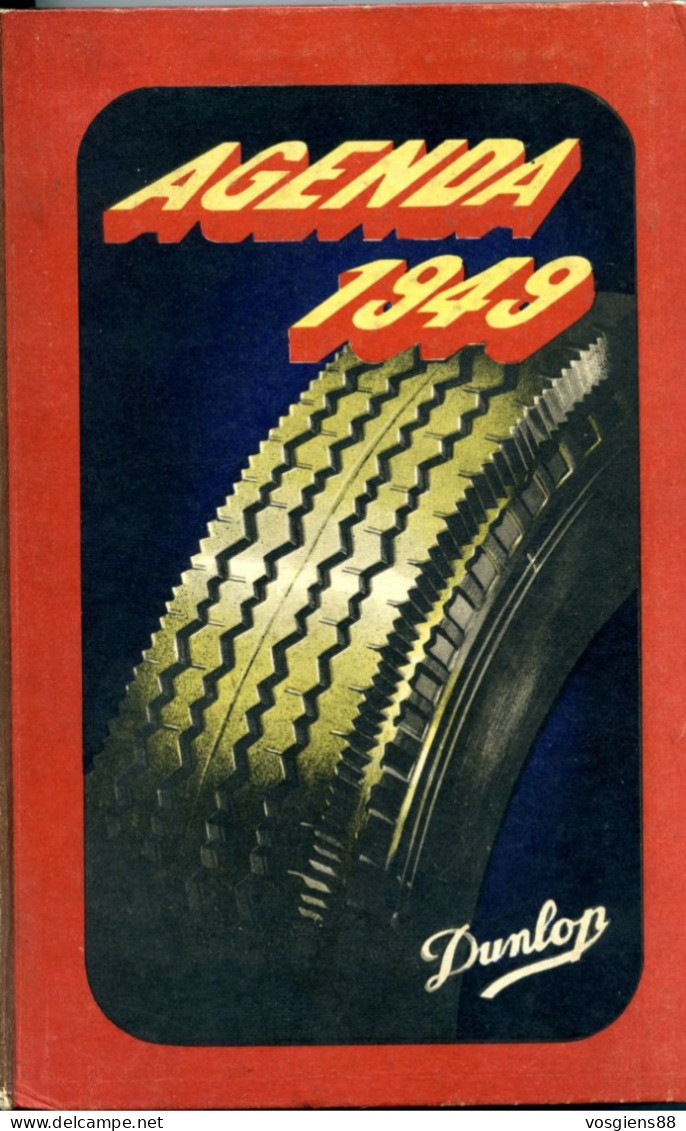 Agenda 1949 Dunlop - Tamaño Grande : 1941-60