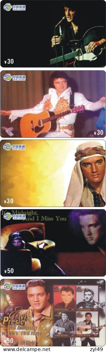 M14009 China phone cards Elvis Presley 180pcs
