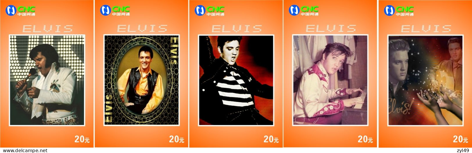 M14009 China phone cards Elvis Presley 180pcs