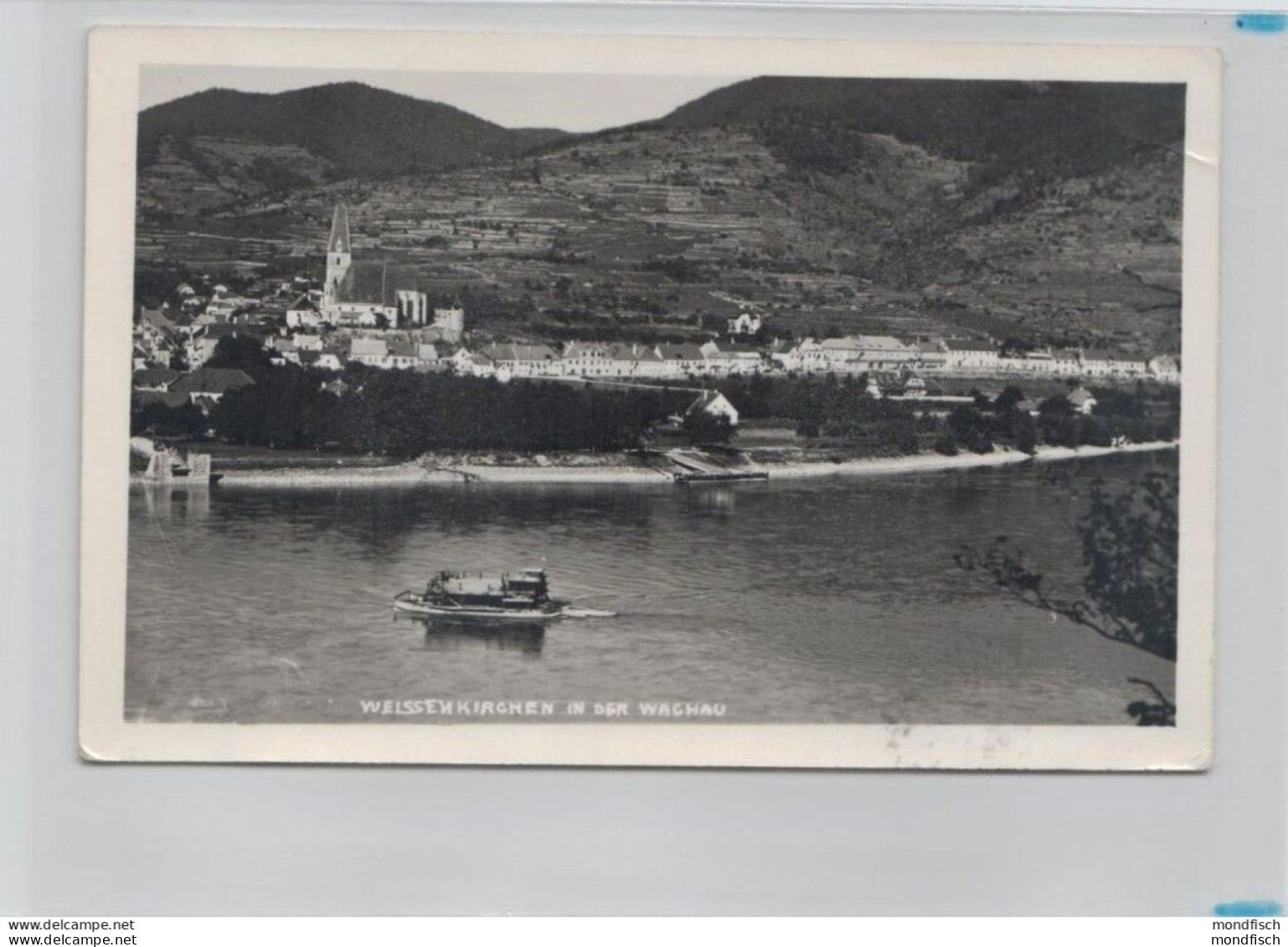 Weissenkirchen In Der Wachau - Fähre 1939 - Wachau