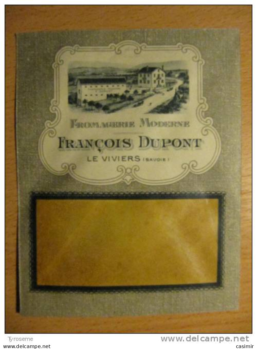T020 / Enveloppe Ancienne Fromagerie Moderne François Dupont à Le Viviers (Savoie) - Facturen