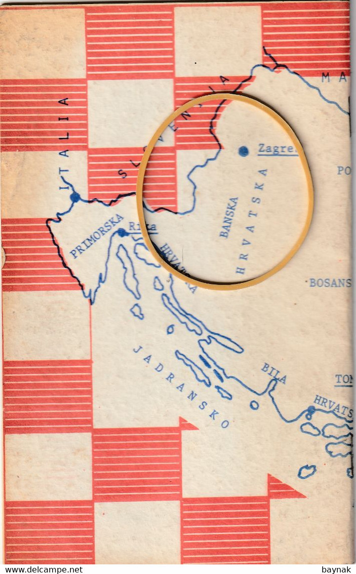 CROATIA NDH BOOK  SIME  M. BOGDANIC  --   ,, PISMA O BUGOJNU ,, -   USTASHA  EMIGRATION Bugojanska Skupina - Andere & Zonder Classificatie