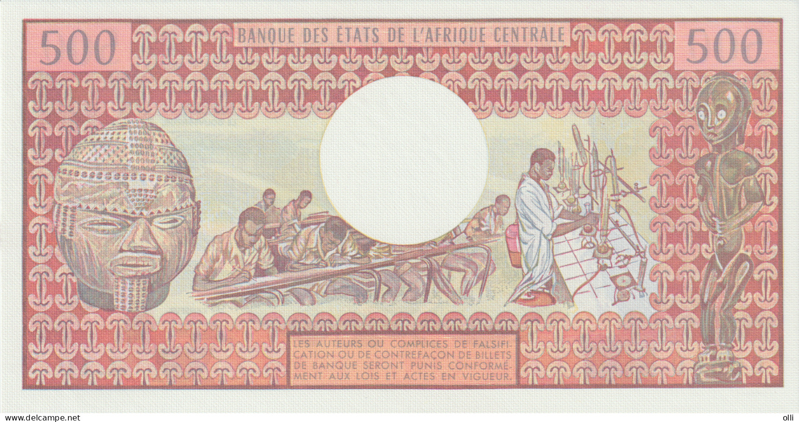 Cameroun 500 Francs 1978 P-15c UNC - Kamerun