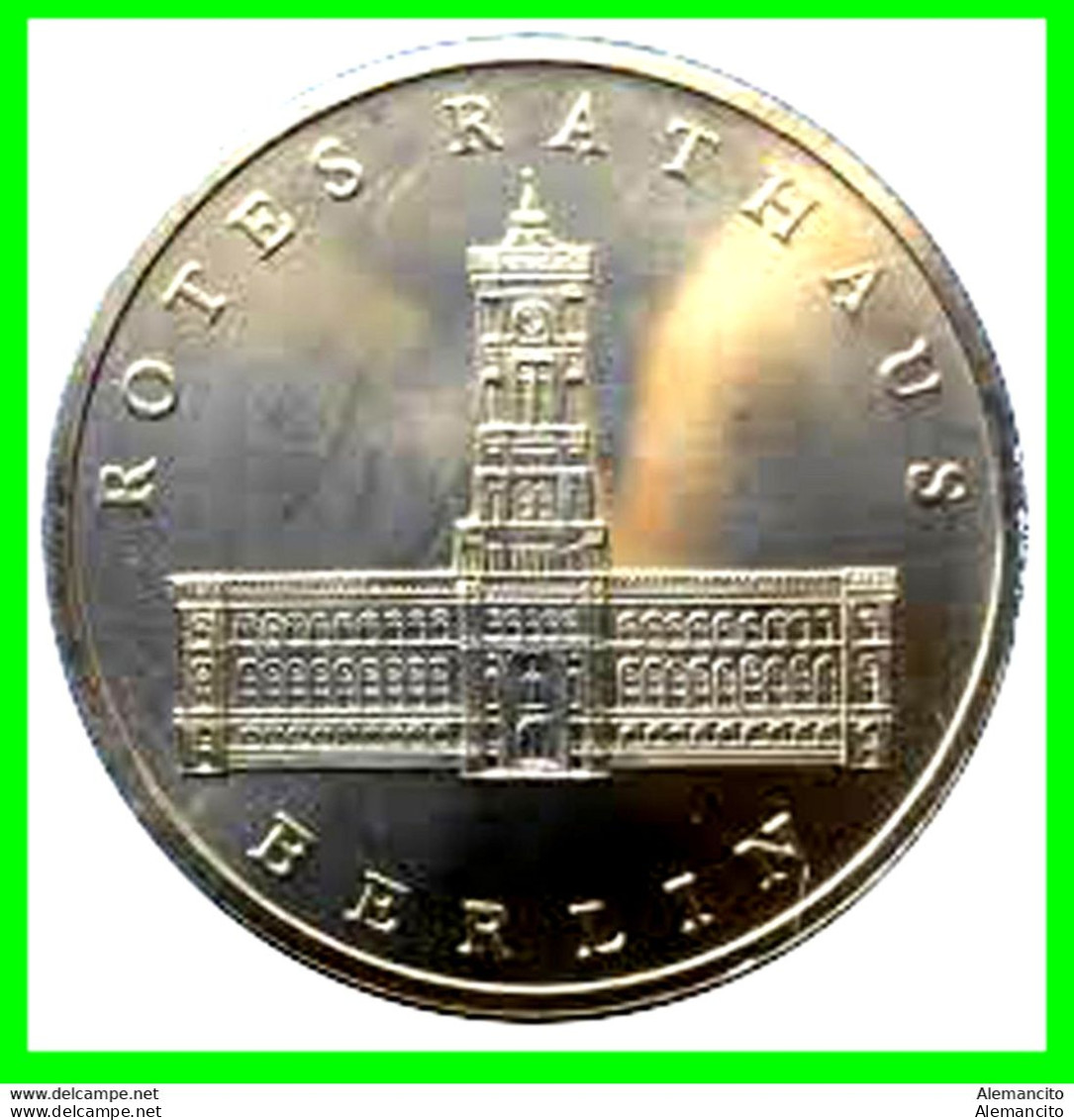 ( GERMANY DD) REPUBLICA DEMOCRATICA DE ALEMANIA  MONEDA DE 5-DM AÑO 1987 - ALEMANIA DDR - 5 DM (CITY HALLBUILDING) - 5 Mark